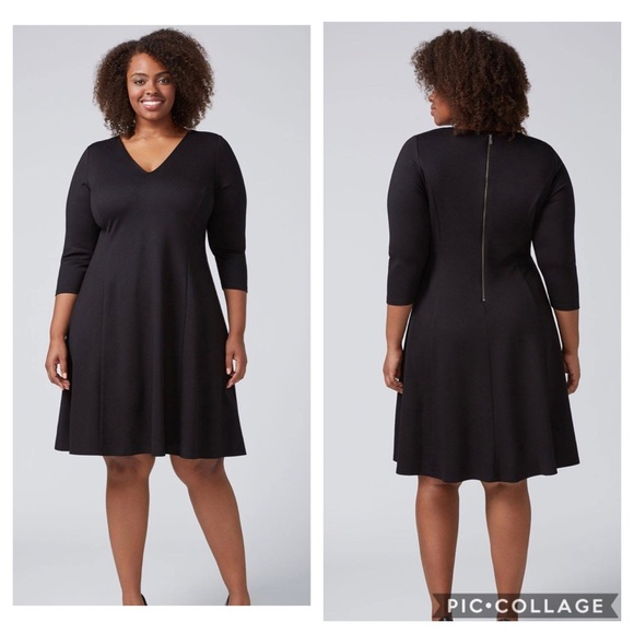 Lane Bryant Dresses & Skirts - Lane Bryant Black Plus Size Dress